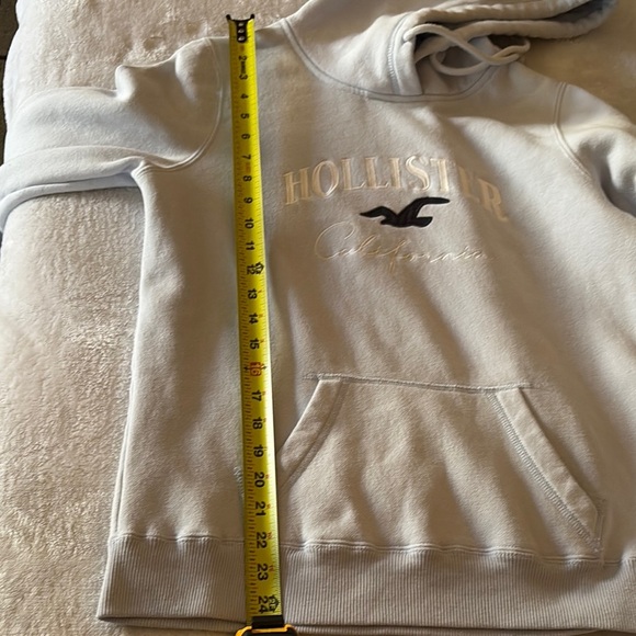 Gently Loved Unisex Embroidered Hoodie by Hollister - Picture 5 of 8